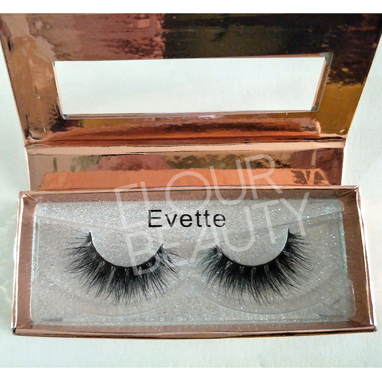 Mink 3D eyelash extensions reviews custom package wholesale 